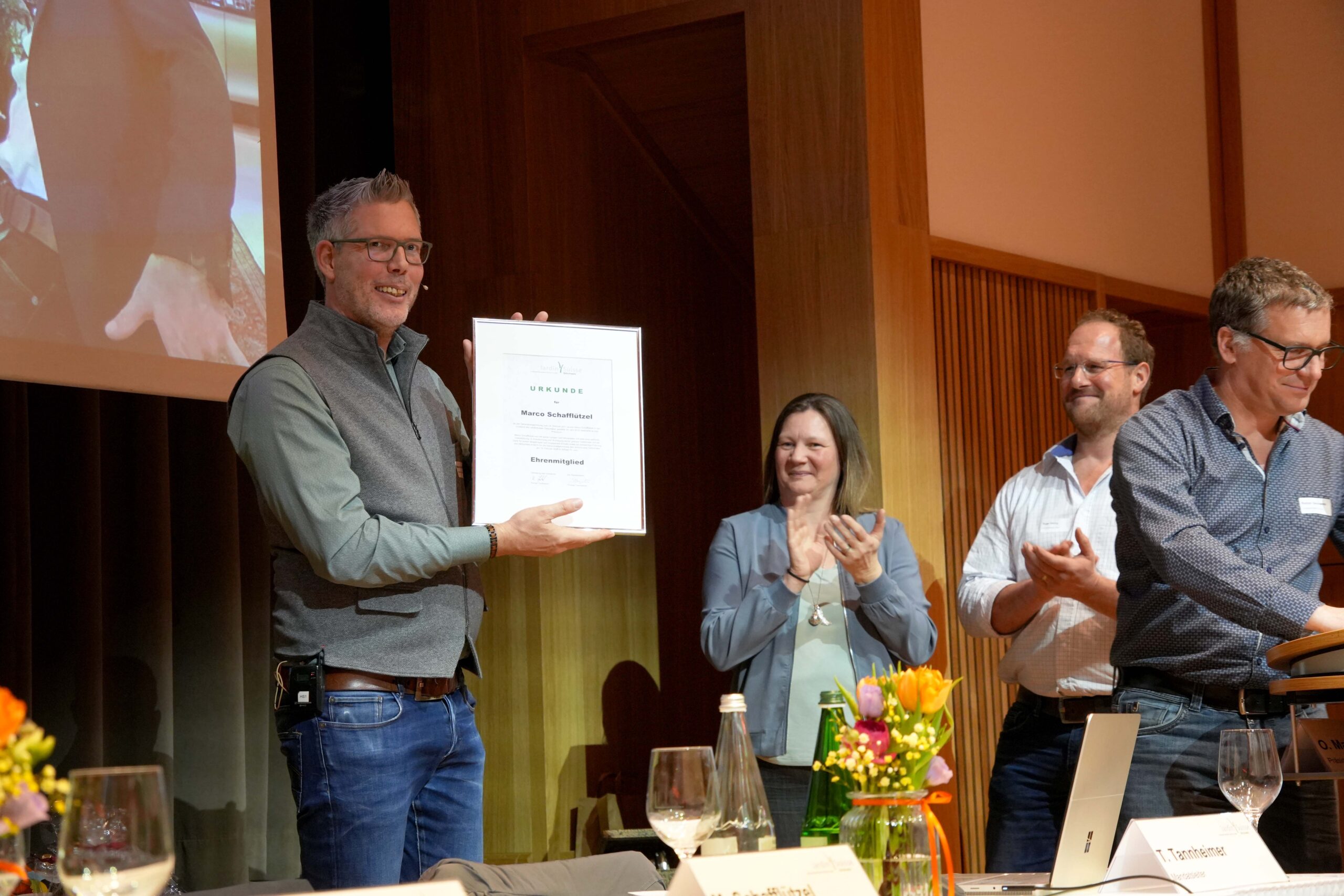 Ehrenmitgliedschaft Marco Schafflützel